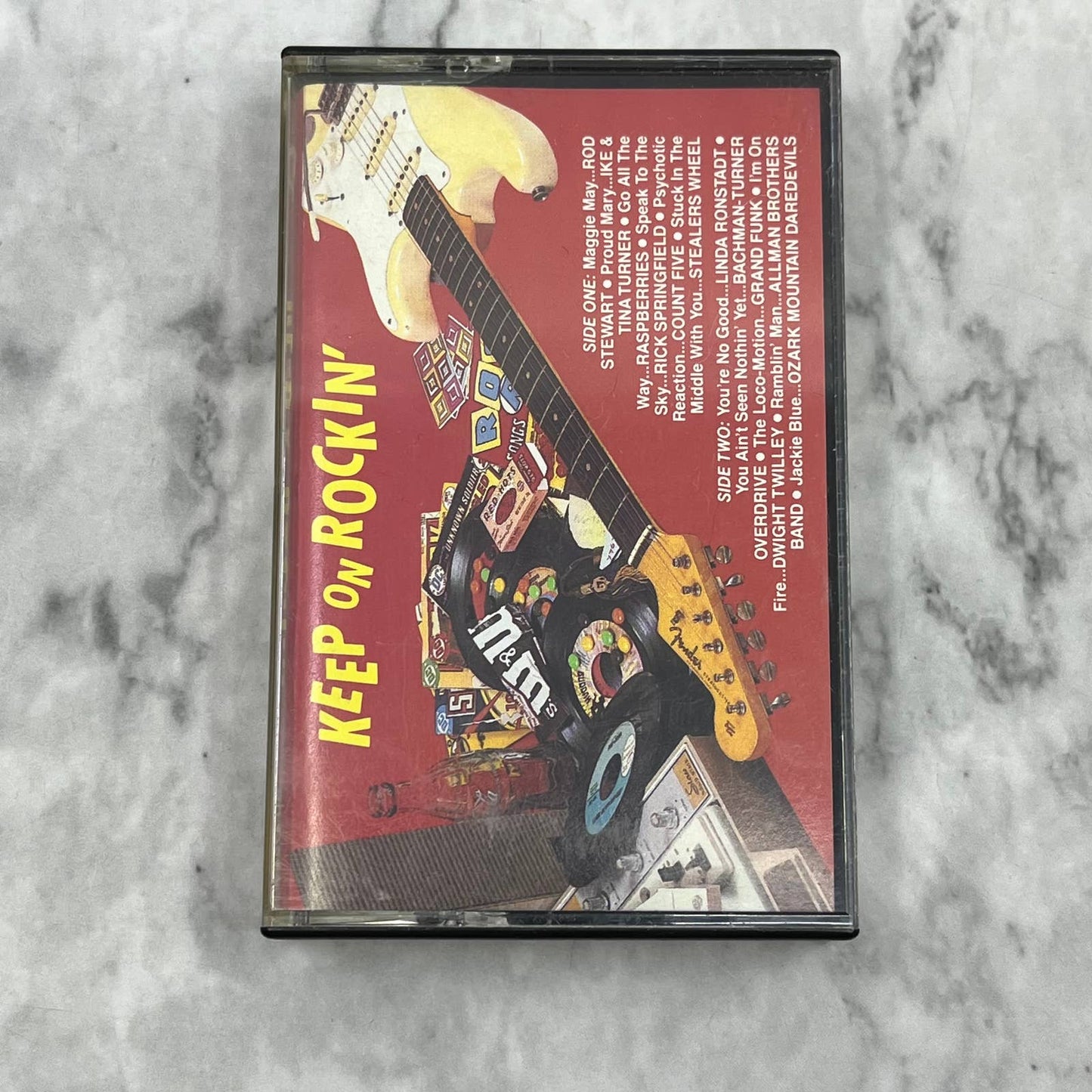 Keep on Rockin 1984 Pop Rock Compilation ERA Records Cassette Tape TH5-36