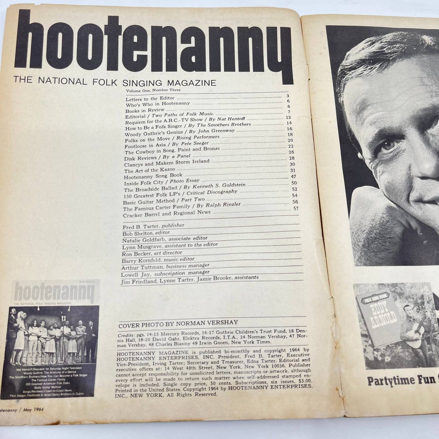 May 1964 Hootenanny - National Folk Singing Magazine TF3