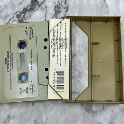 1985 RUSH Power Windows PolyGram Records Rock Album Cassette Tape TH1-32