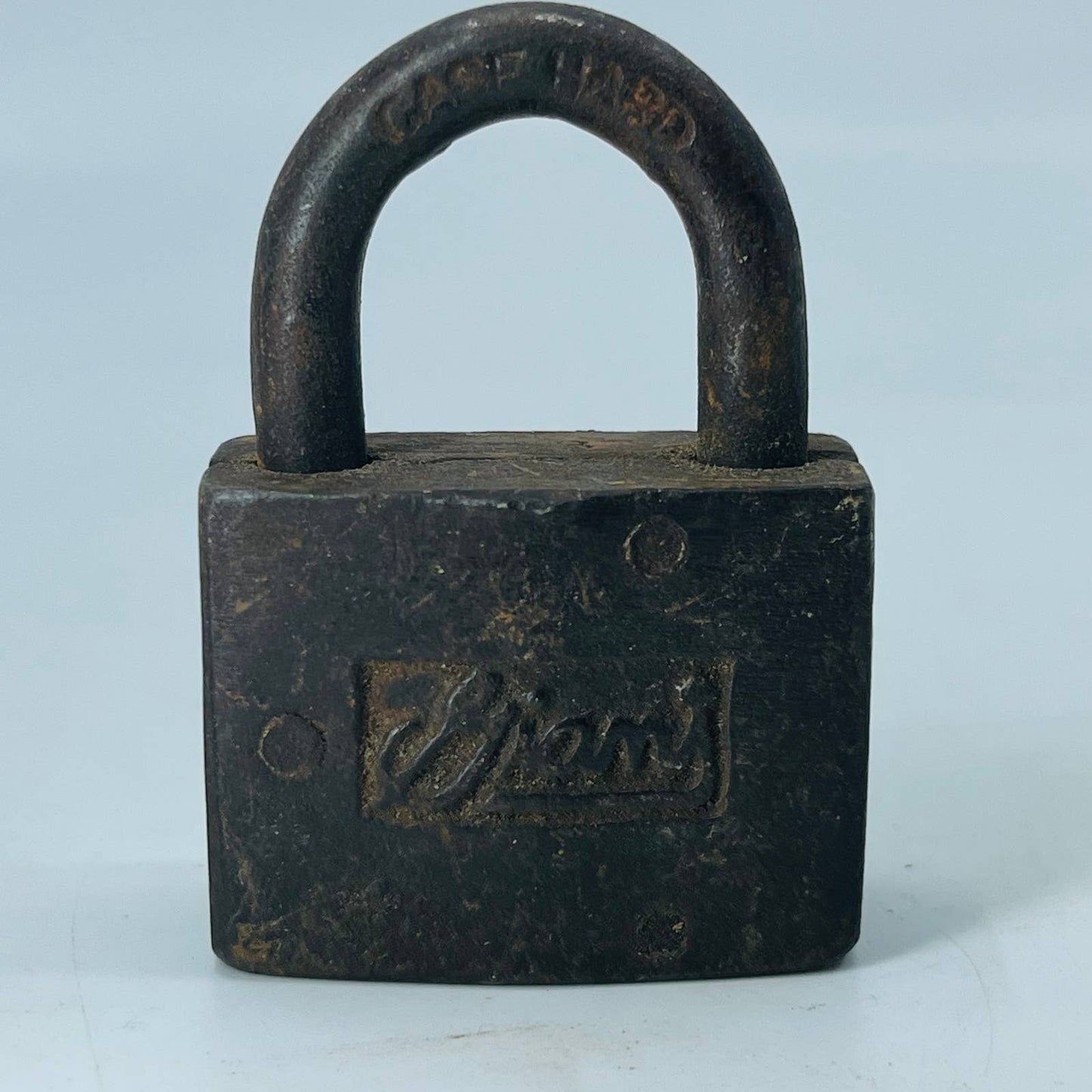 Vintage Giant Case Hard Lock Padlock No Key SA8