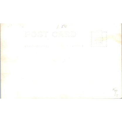 Front View Roosevelt Home Hyde Park New York RPPC Original Postcard TK1-21