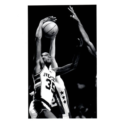 1987 Press Photo Basketball NBA Milwaukee Bucks Jerry Reynolds 8x10" AD3