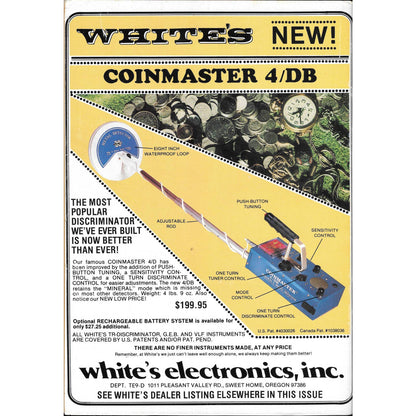 Long John Lathams Lost Treasure Magazine Lost Mines, Buried, Sunken Mar 1979 M1