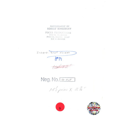 1977 Press Photo Basketball NBA Indiana Pacers Billy Knight 8x10" AD3