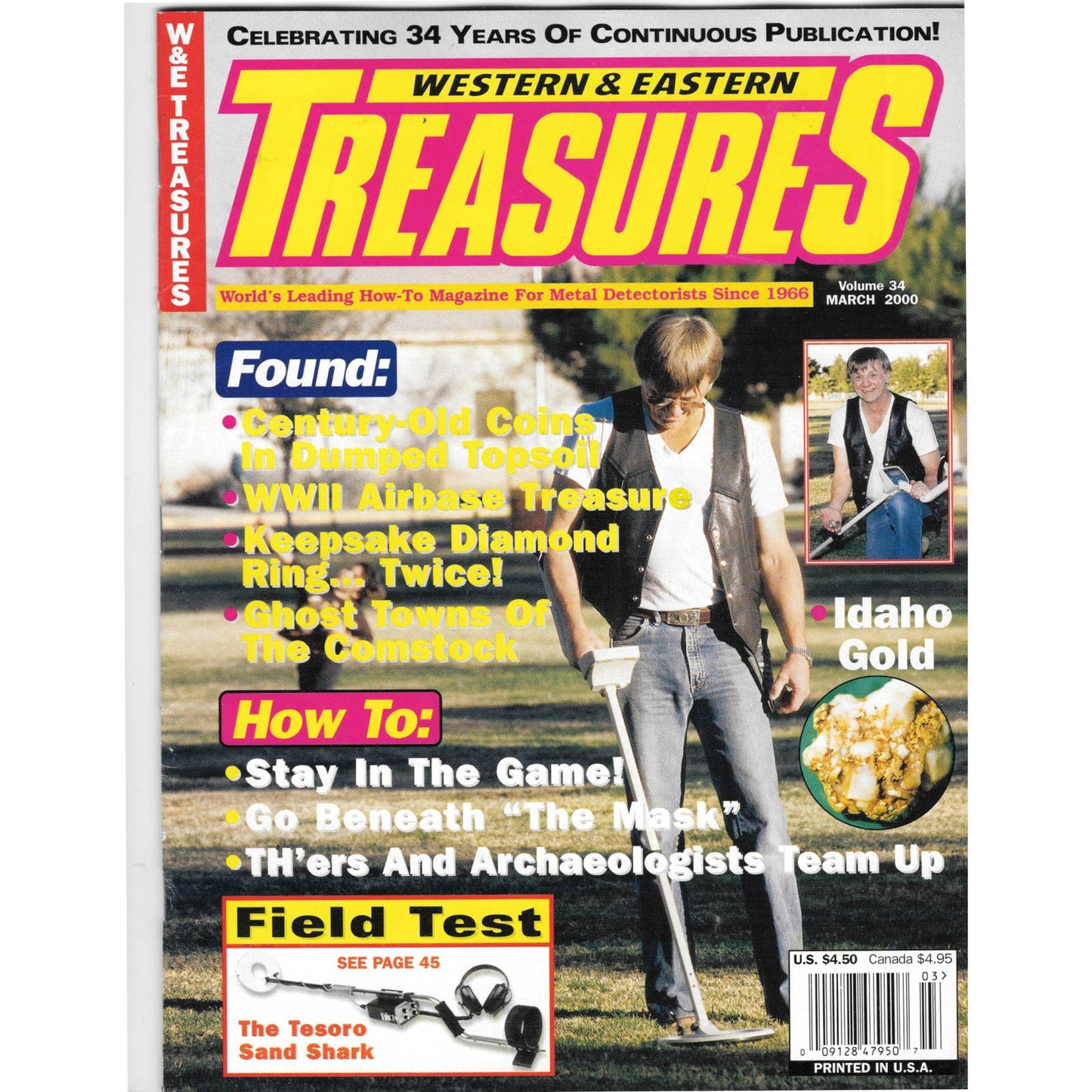 Western & Eastern Treasures Magazine - Treasure Hunting March 2000 M6