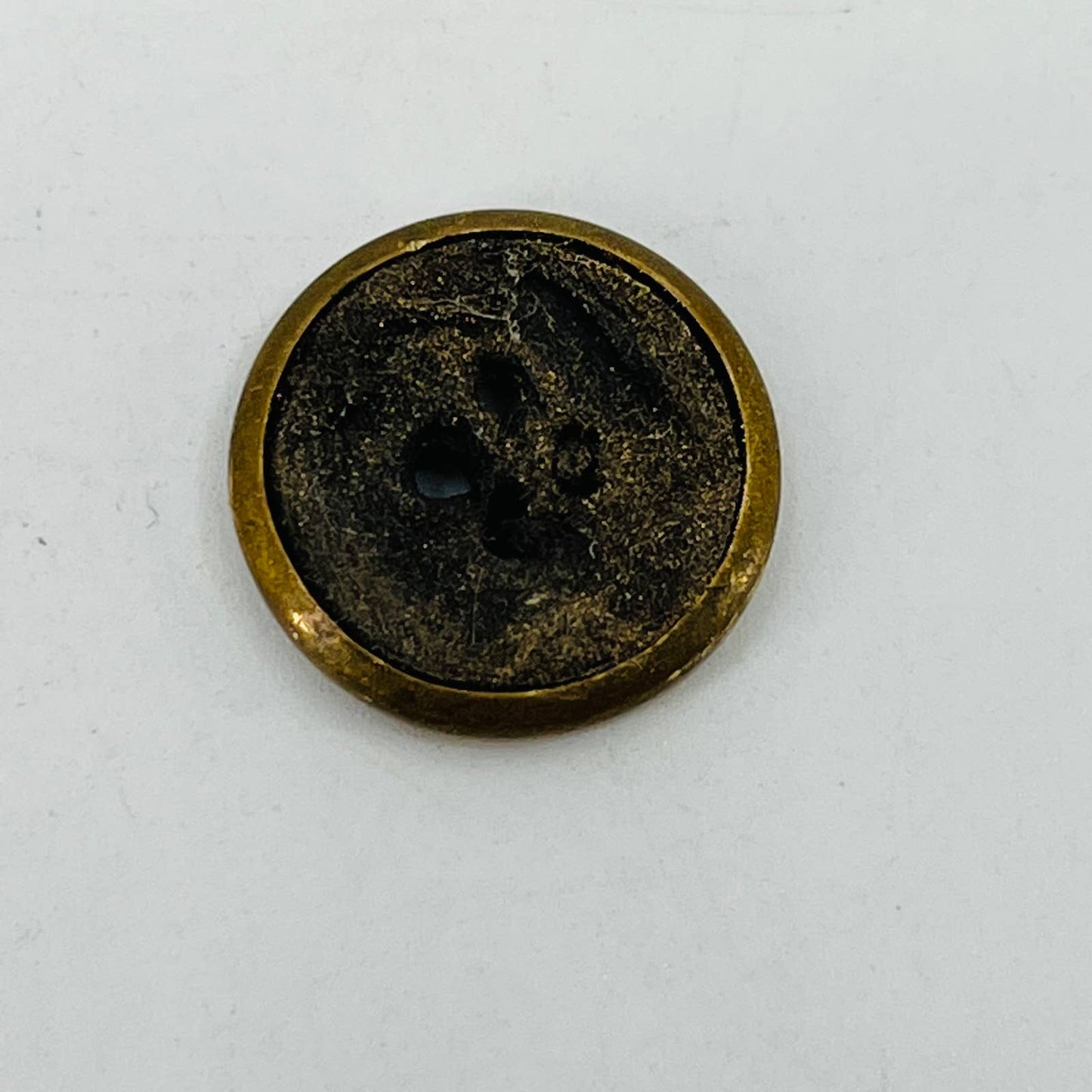Vintage Brass Sweet Orr Overalls Button SC3