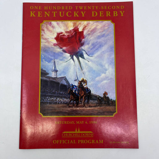 Kentucky Derby Official Program 122nd Saturday May 4, 1996 Churchill Downs TH7