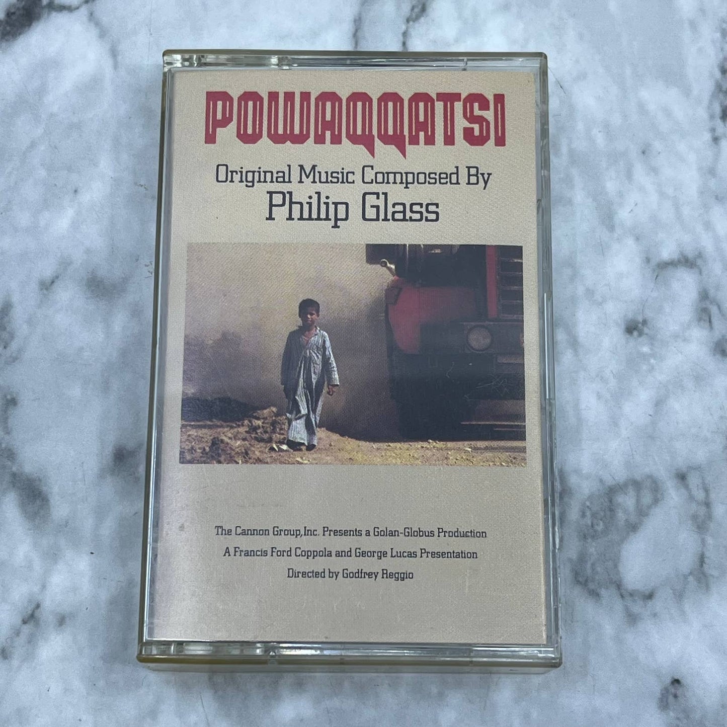 Powaqqatsi, Original Music Composed By Philip Glass (1988) Cassette Tape TJ6-74