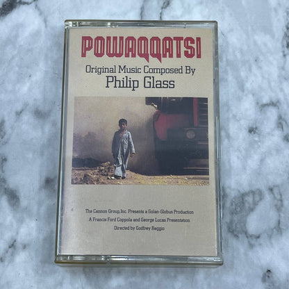 Powaqqatsi, Original Music Composed By Philip Glass (1988) Cassette Tape TJ6-74