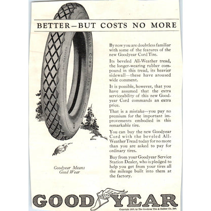 c1920 Harper's Magazine Ad - Cadillac Motor Car Company Detroit MI TF6-1