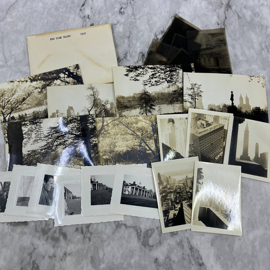 1930s Collection of Photos & Negatives Views of New York City TJ9-PG6
