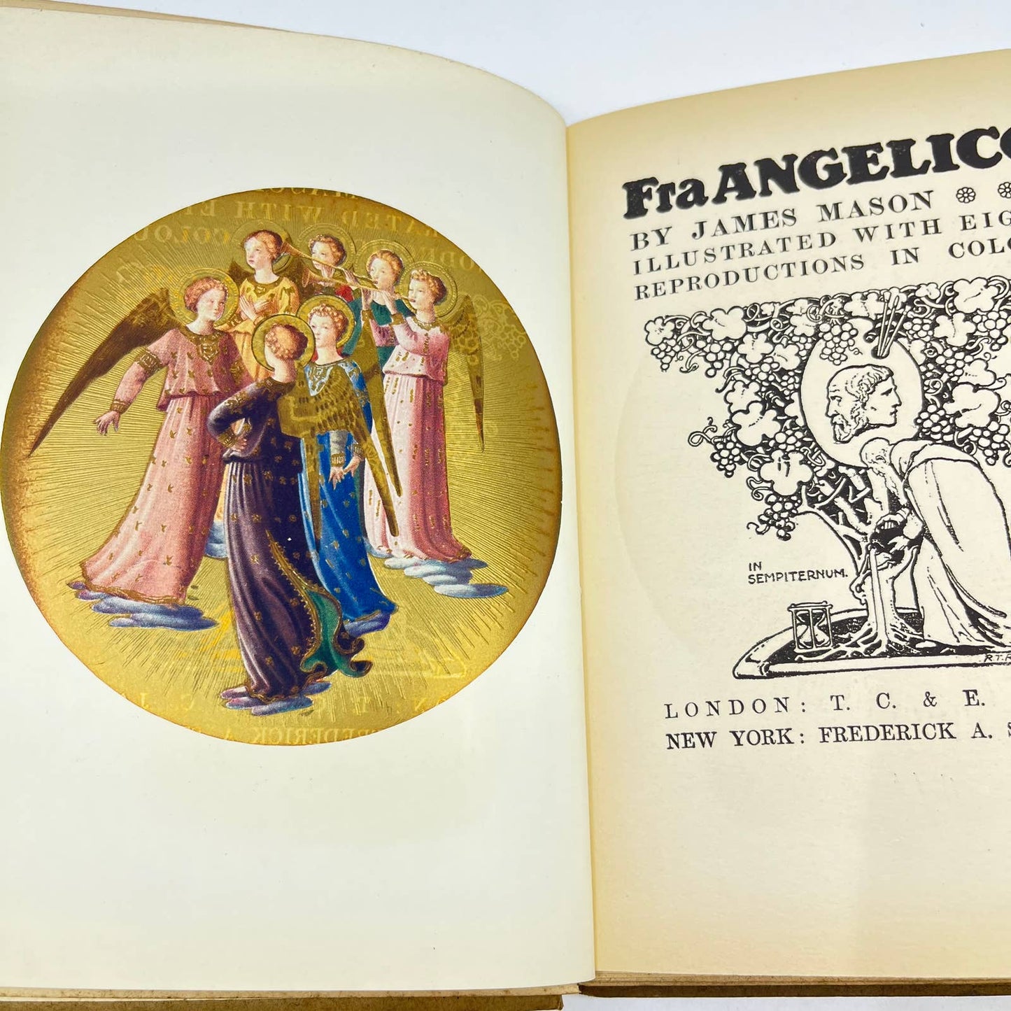 c1910 Fra ANGELICO Masterpieces in Color James Mason TE9