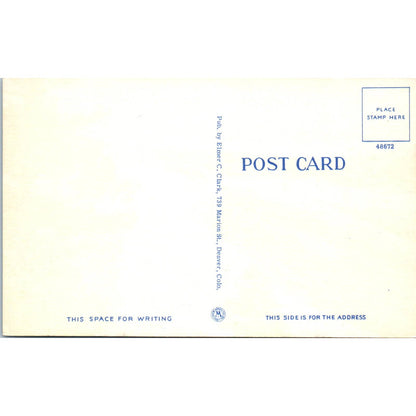 Mount Vernon Canyon Denver Colorado Original Postcard TK1-24