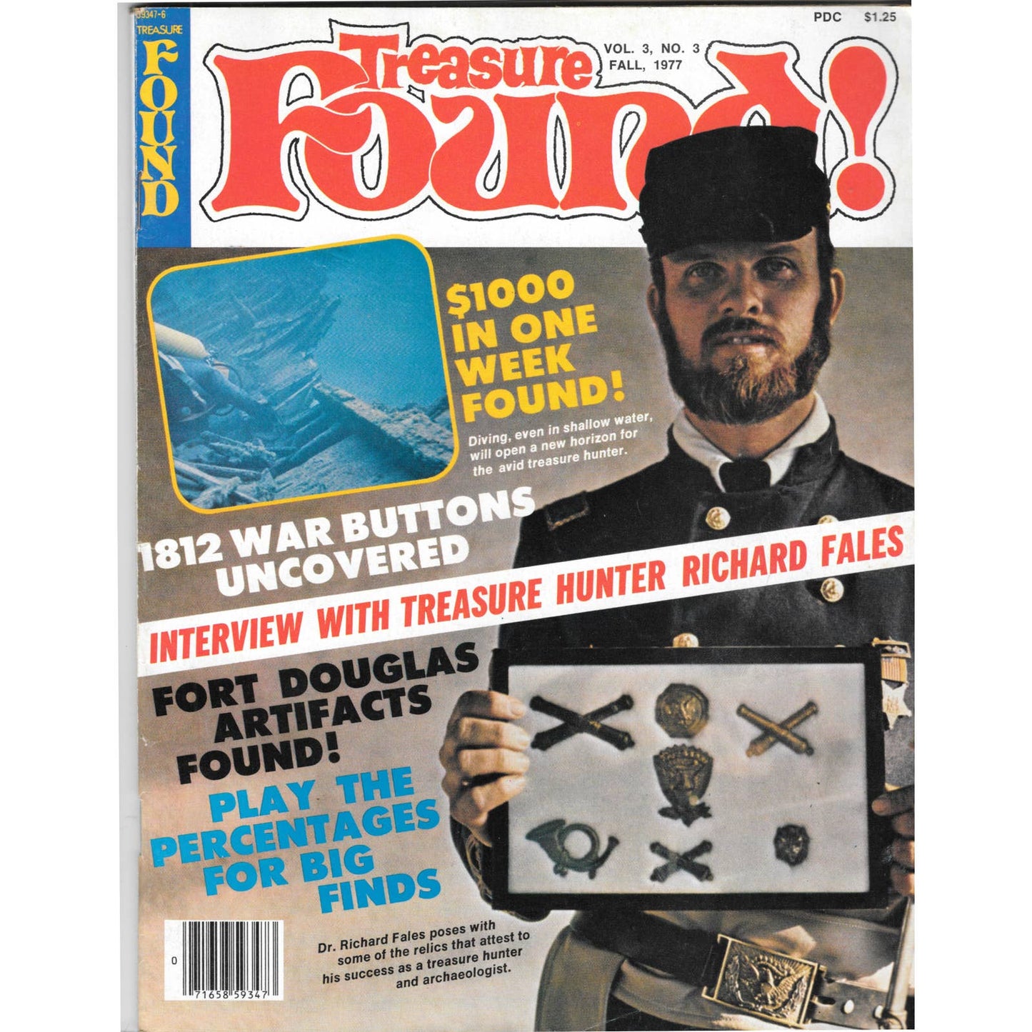 Treasure Found! Magazine - Treasure Hunting Metal Detecting Fall 1977 M3