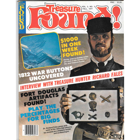 Treasure Found! Magazine - Treasure Hunting Metal Detecting Fall 1977 M3