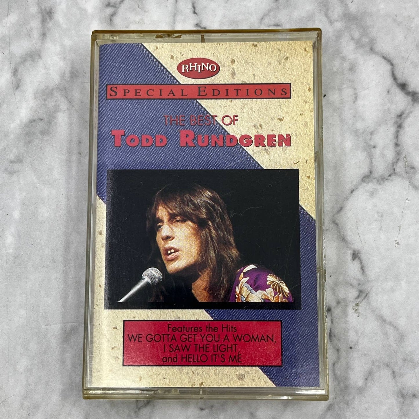 Vintage Todd Rundgren - The Best Of- Special Edition - Rhino Cassette Tape TJ2-7