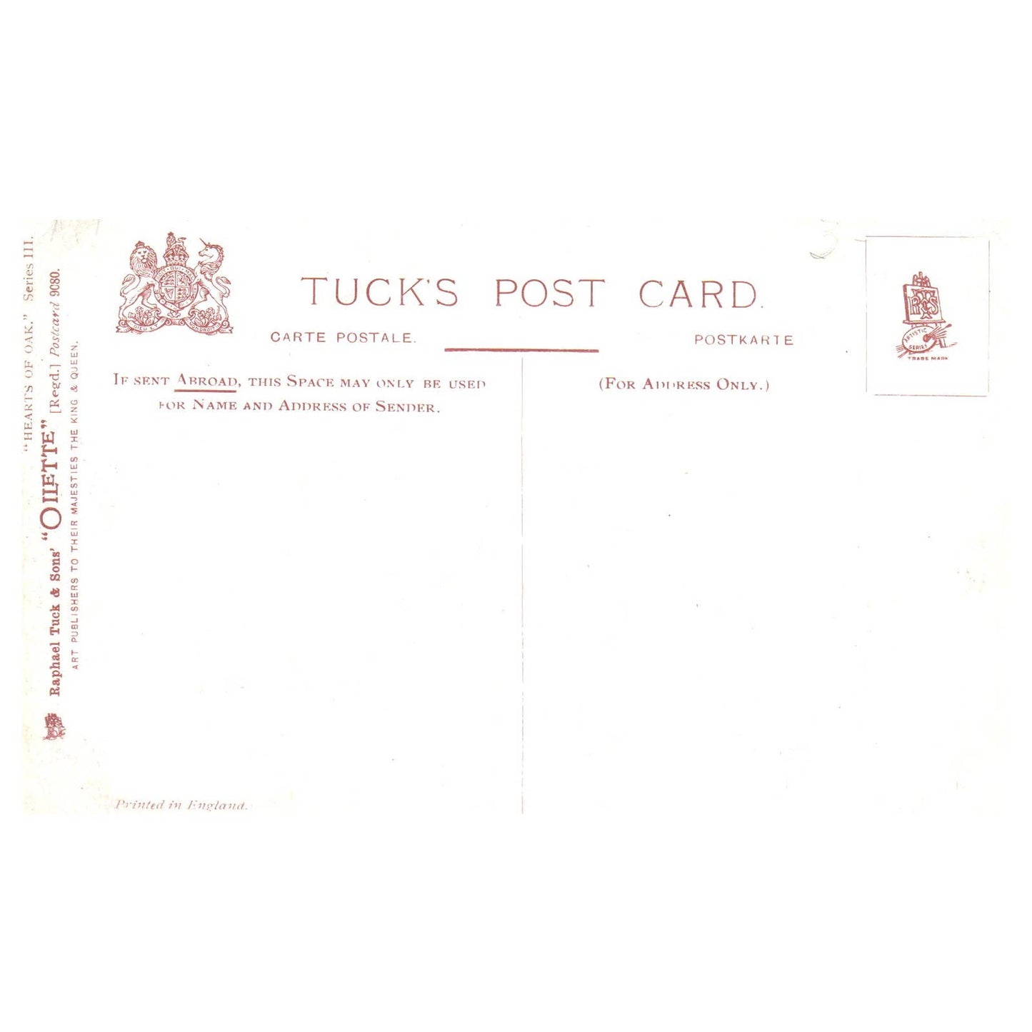 Navy Sailors Taking in 12 Inch Shells Raphael Tuck - Original Postcard TJ8-5