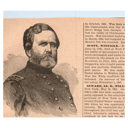 President Rutherford B. Hayes Portrait 4x4" Original Engraving 1899 AK3-7