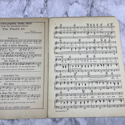 Vintage Sheet Music 1942 One Dozen Roses Voice Piano Ukulele Dick Jurgens TH5