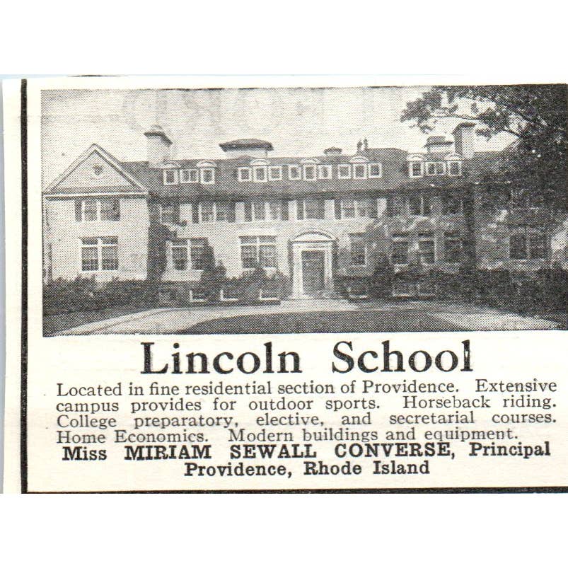 Milford Prep School Samuel B. Rosenbaum Milford CT - 1921 Original Ad TJ7-S7