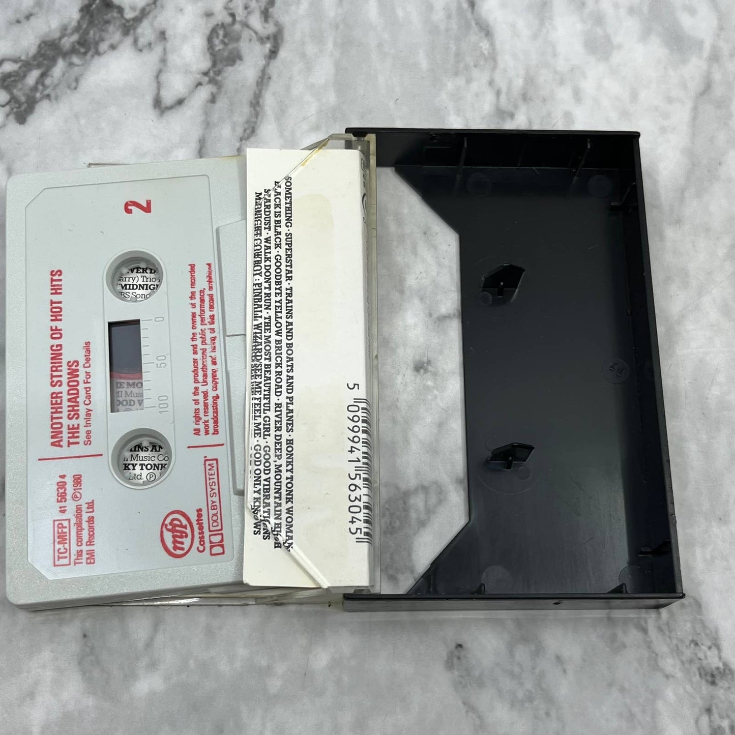 The Shadows - Another String of Hot Hits Album - 1980 EMI Cassette Tape TC7-42