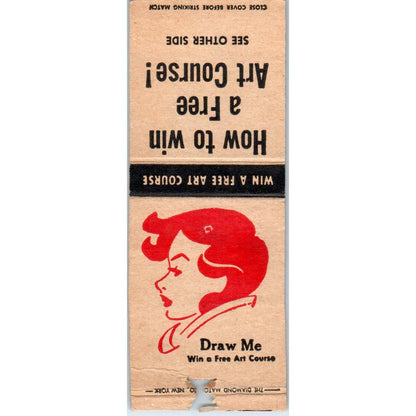 Art Instruction Inc. Minneapolis MN Advertising Matchbook Cover SA1-M2