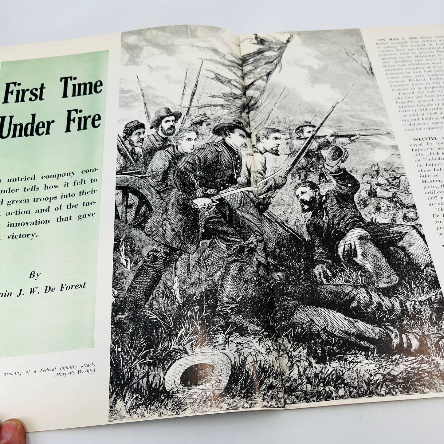 Vintage Civil War Times Illustrated August 1966 Scurvy in the Civil War