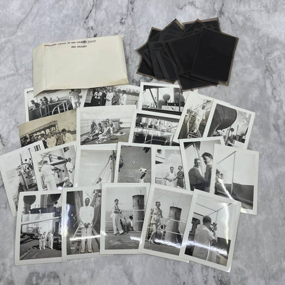 1937 Collection of Photos & Negatives Freighter Cruise to New Orleans TJ9-PG5