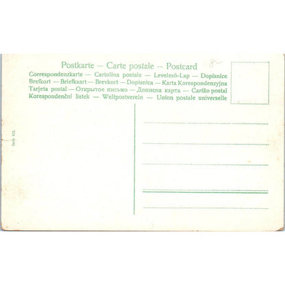 Victorian Tennis Match Original Postcard TK1-23-5