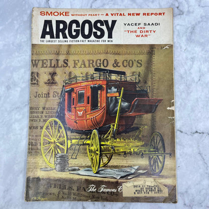Argosy Magazine January 1958 / Rodeo Clowns / Spike the dog from Old Yeller TJ3