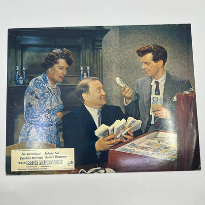 1958 The Big Money Ian Carmichael Belinda Lee 11x14 British Lobby Card 2 FL4