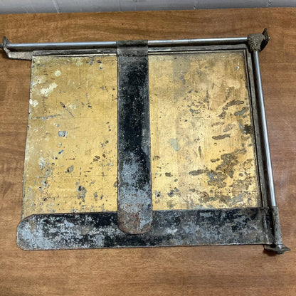 Vintage Primitive Homemade Photo Darkroom Enlarging Easel 8x10" Metal TI5