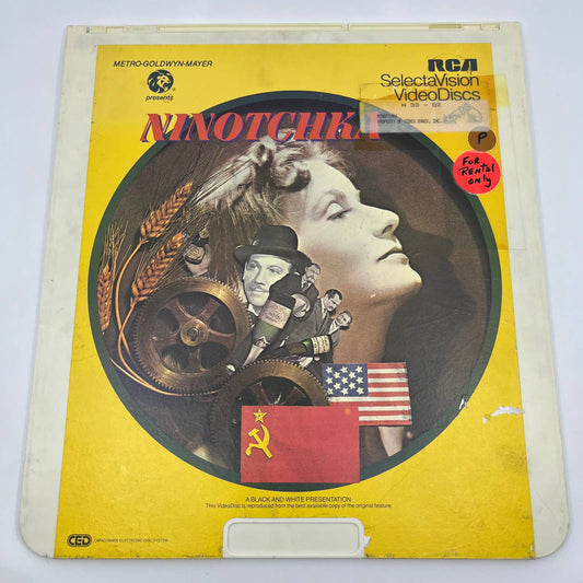 Ninotchka Greta Garbo RCA SelectaVision - CED VideoDisc TG4