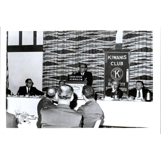 Suckich Nimmanheminda Thai Ambassador at Kiwanis 1967 Original Photo 5x7 TK1-P4