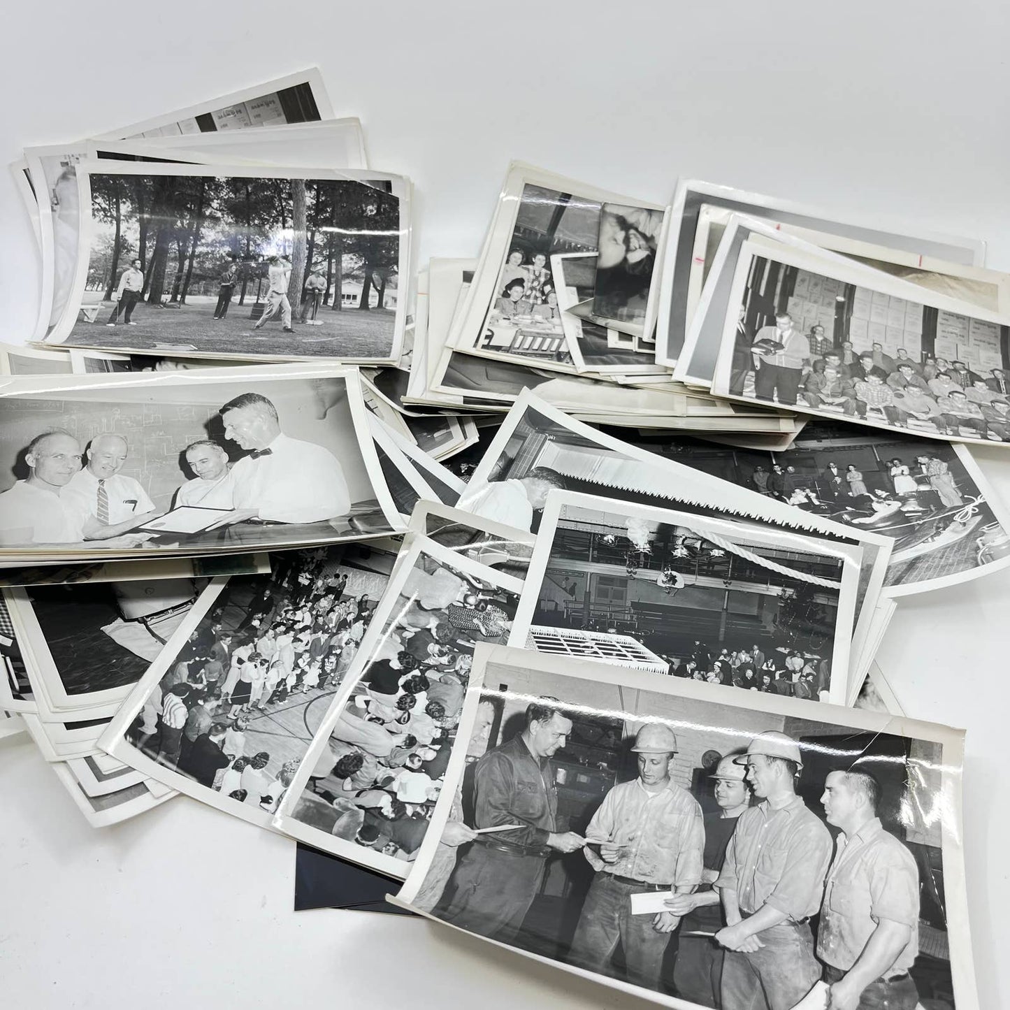 Huge Lot 1950s - 60s Marinette & Scott Paper Company Photos & Ephemera WI TF7