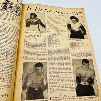 1948 Nov - The Ring Boxing Magazine – Freddy Mills Cover TA5