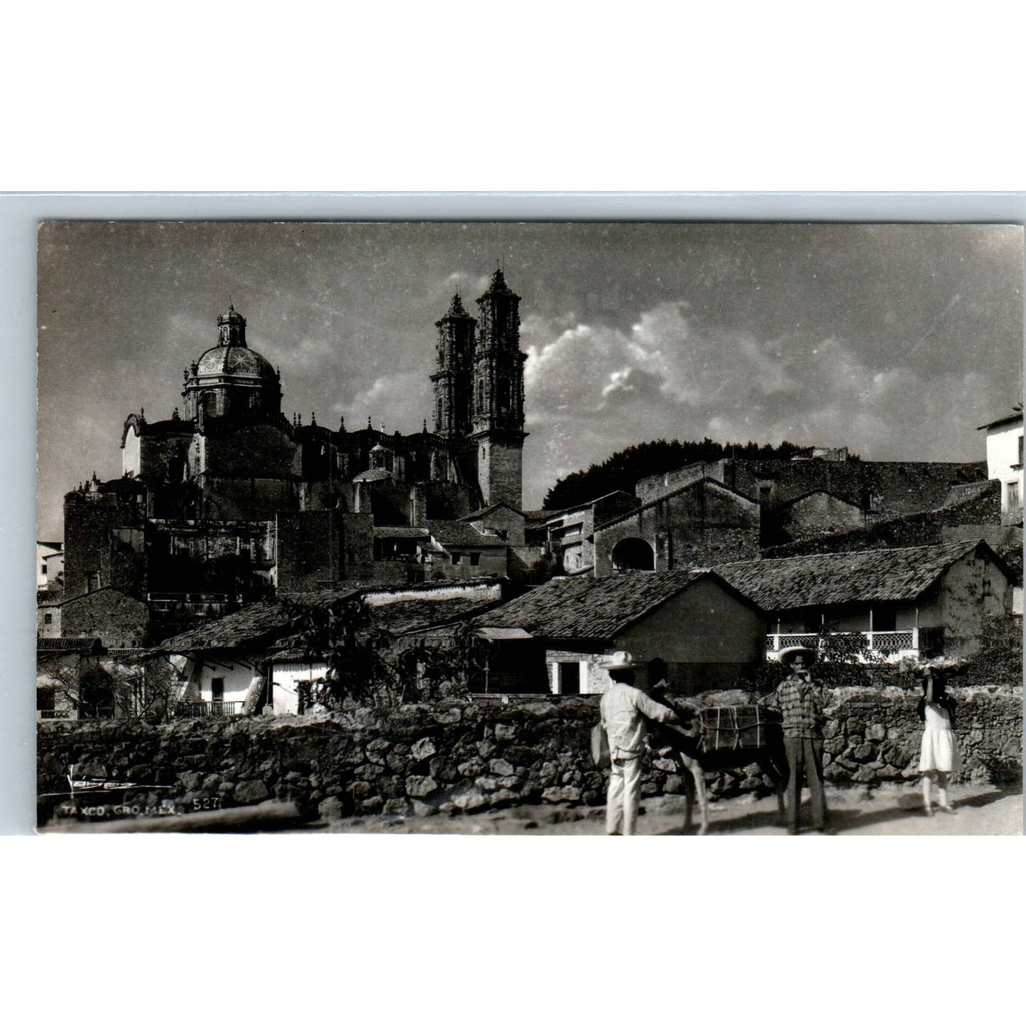 Taxco Viejo Guerrero Mexico - Original RPPC Postcard TJ7-MP