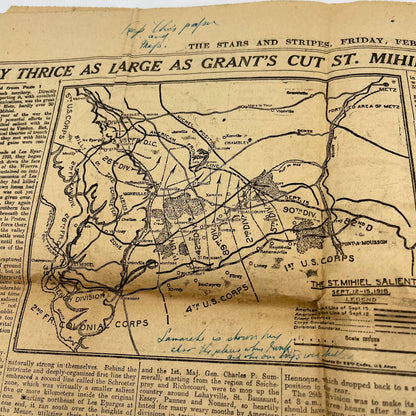 The Stars and Stripes - February 28, 1919 WWI US AEF Newspaper 28th Division B6