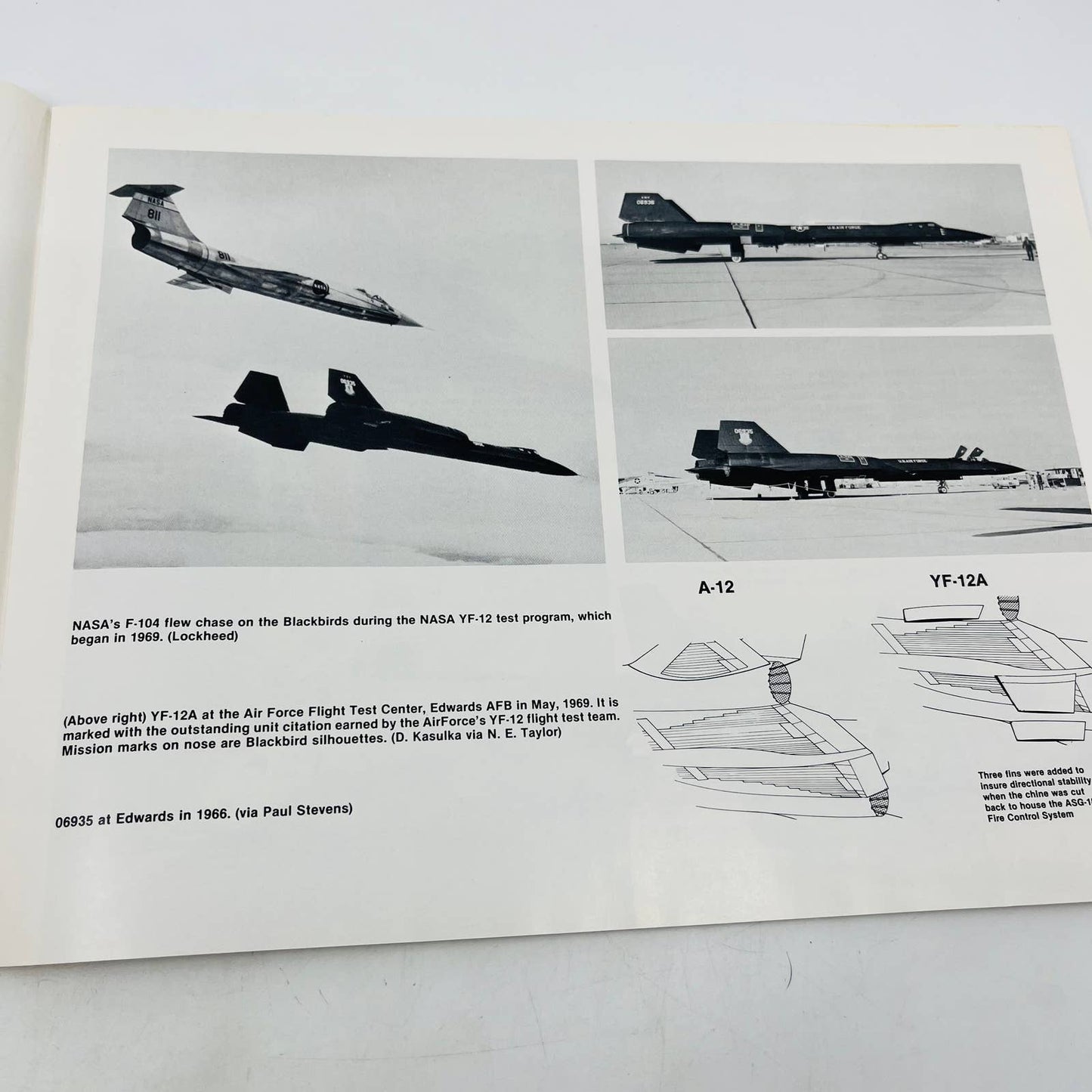 1982 SR-71 Blackbird in action AIRCRAFT No. 55 Squadron Supreme USAF TD3