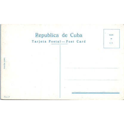 Castillo De La Fuerza Havana Cuba Original Postcard P3-1