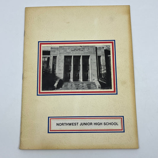 1979-1980 Northwest Junior High School Yearbook Reading PA L4-6-2