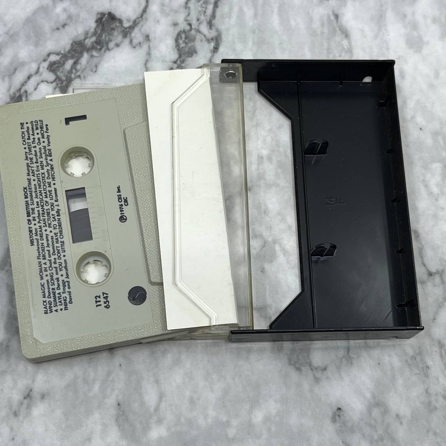 History Of British Rock- Cassette Sire Records Cassette Tape TI1-39