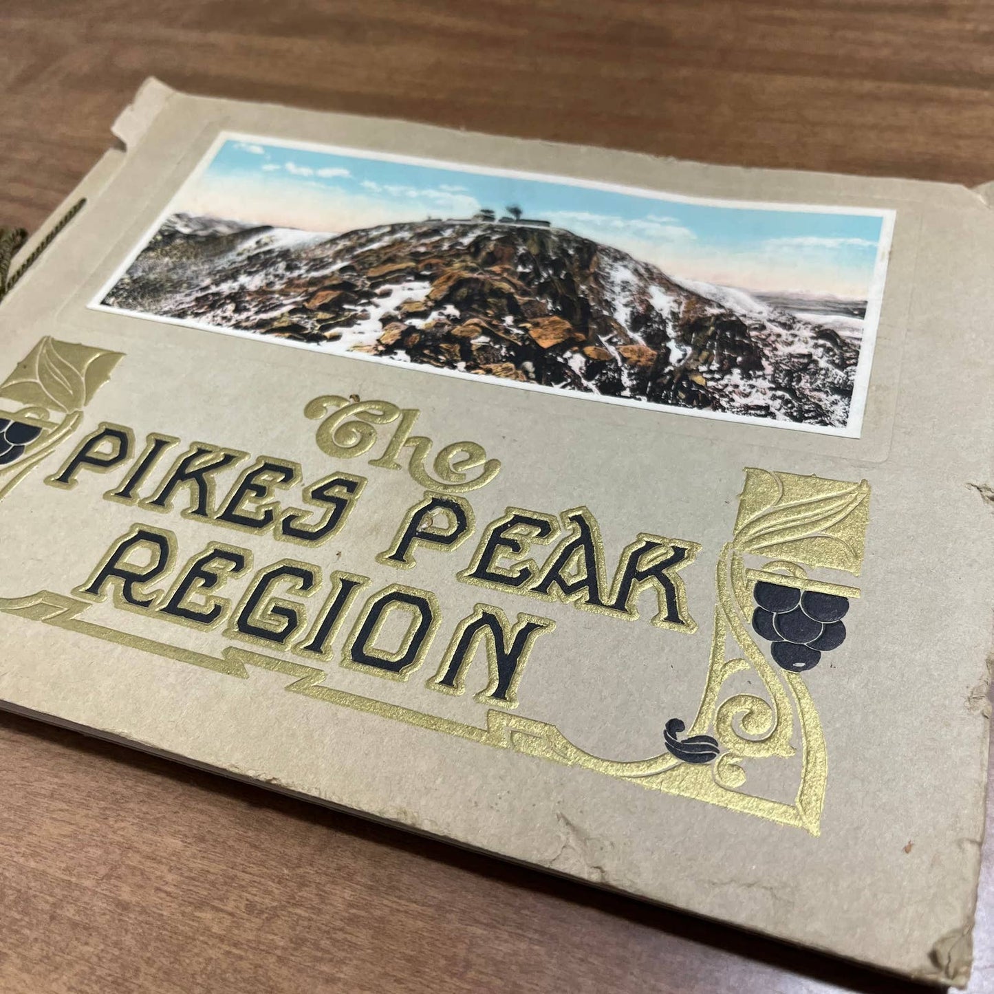 1920 H. H. Tammen Co Scenic Gems of the Pike's Peak Region Full Color Pics A3