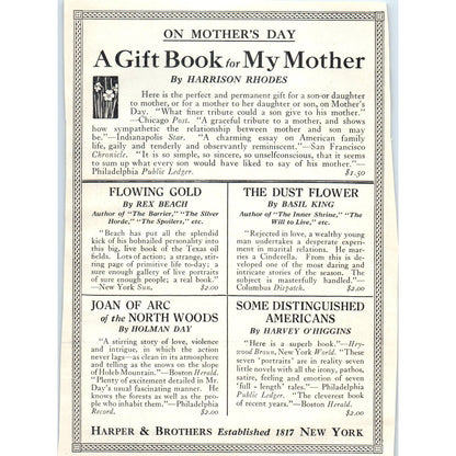 c1920 Harper's Magazine Ad - Shur-on Spectacles & Eyeglasses TF6-1