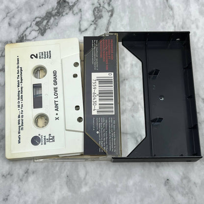 X: ain't love grand ELEKTRA Cassette Tape TH5-36