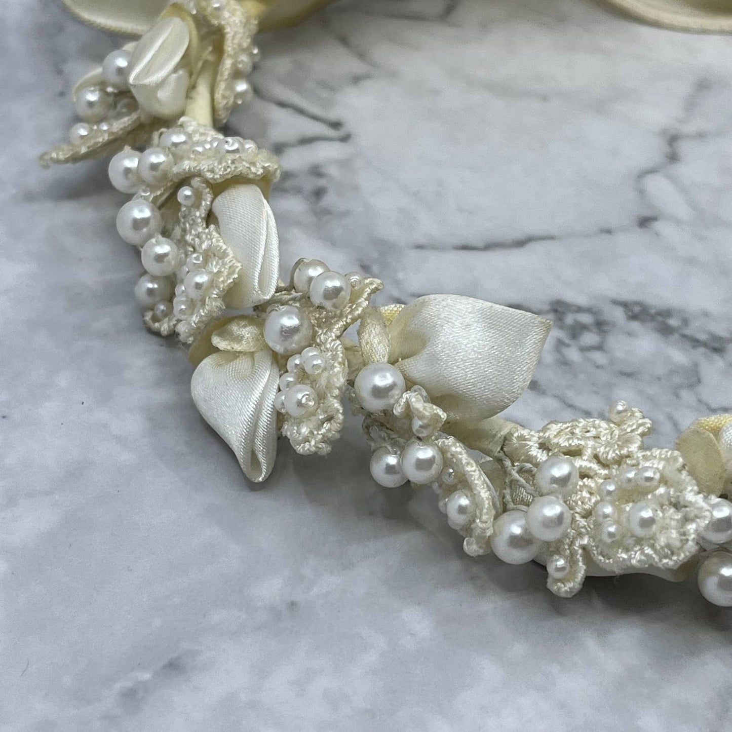 Vintage Wedding Bridal Halo Tiara Headband TE2