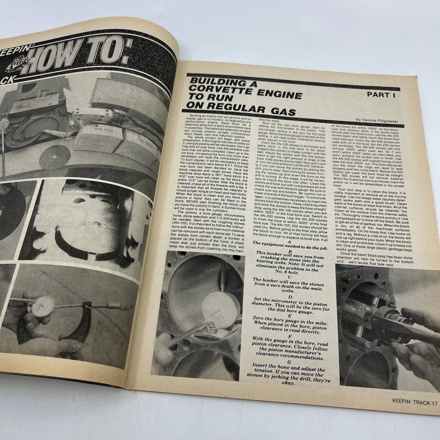 1980 March Keepin' Track of Vettes Corvette Magazine Custom Wagon TG1