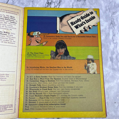 VINTAGE 1982 Dynamite Magazine #101 E.T. ET Extra Terrestrial TJ4