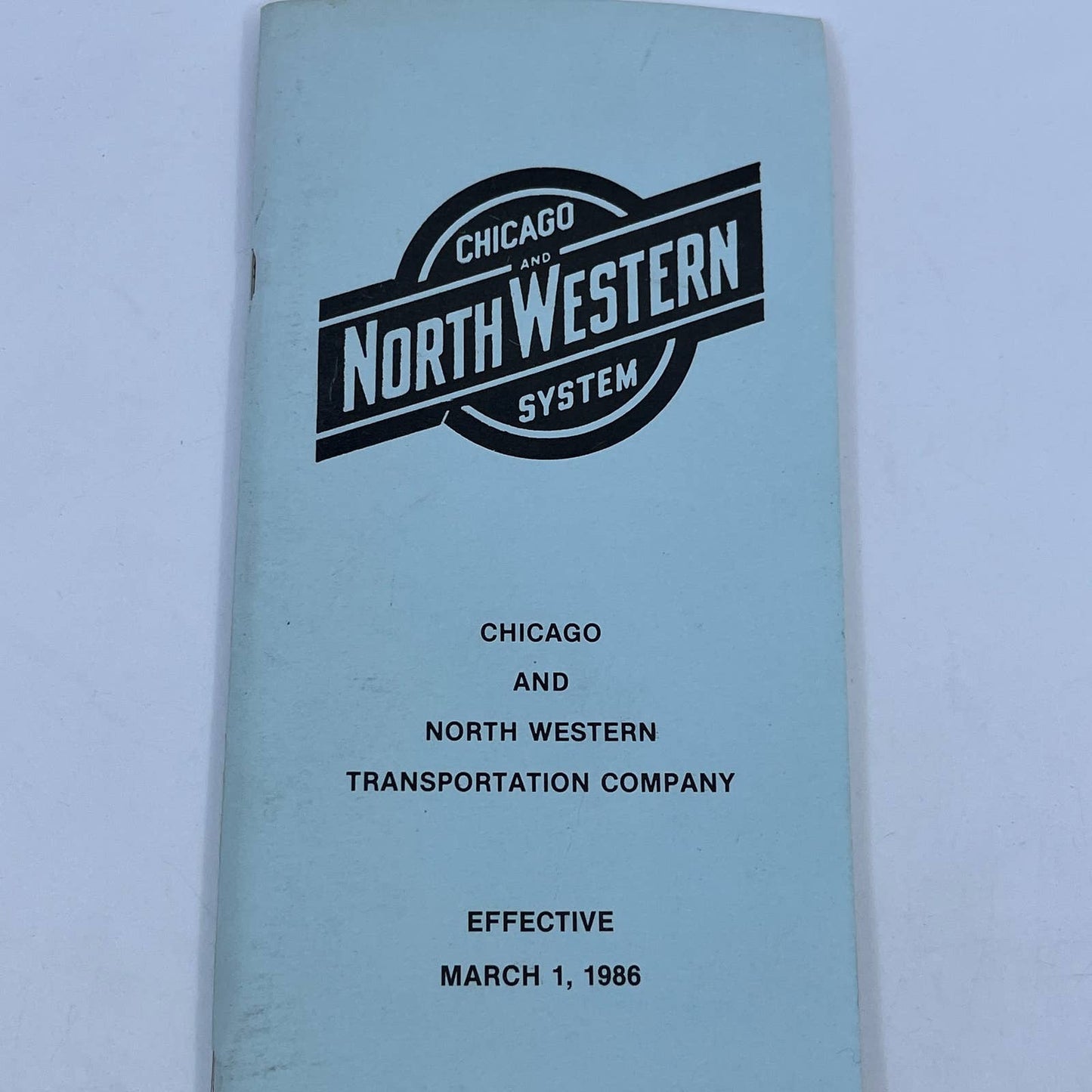 1986 Chicago & Northwestern Railroad Track Maintenance Handbook TG6