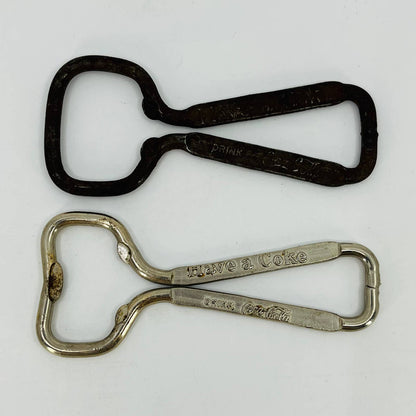 Vintage “Drink Coca Cola" Bottle Opener “Have a Coke” Lot of 2 SC3